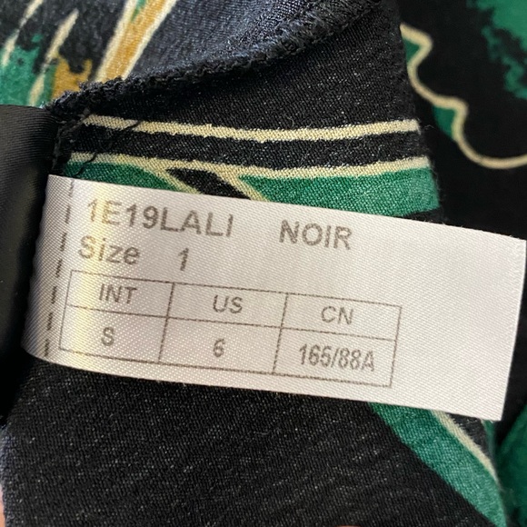 Ba&sh Lalie Floral Asymmetrical Midi Dress - Picture 9 of 9